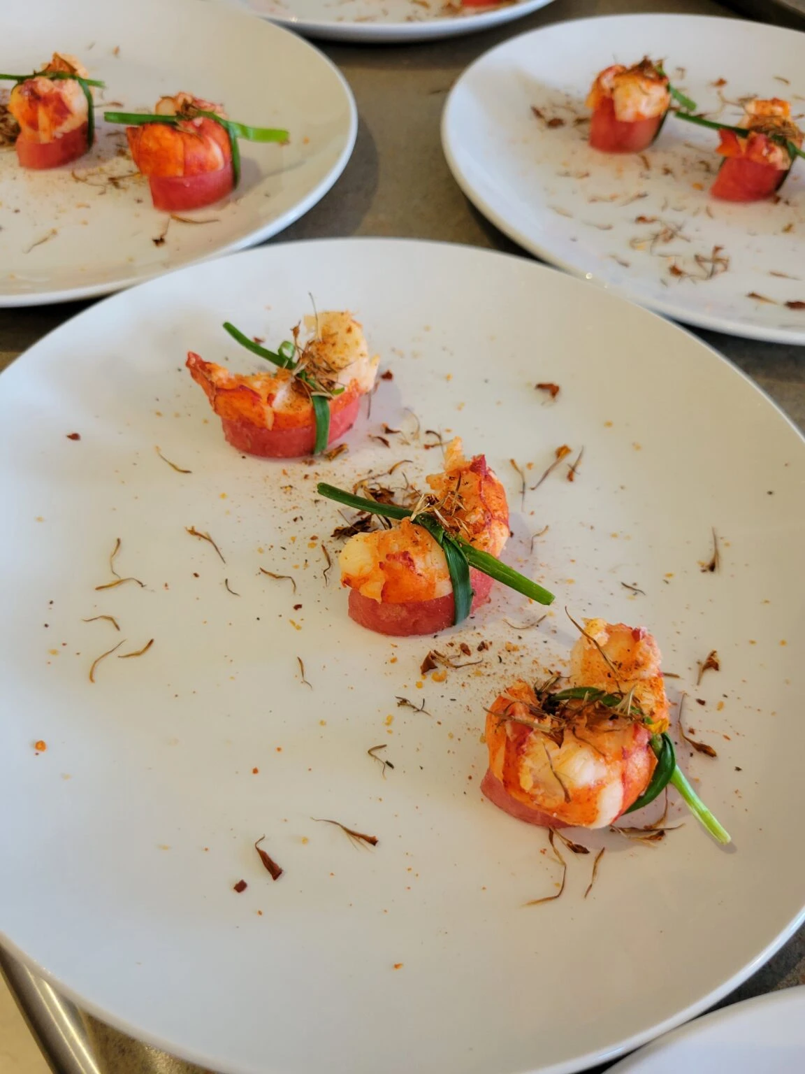 Shrimp appetizer